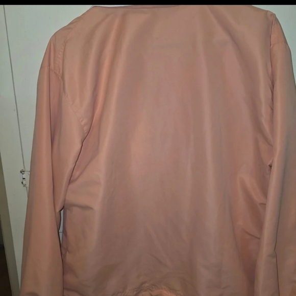 IZOD Activewear Quarter-Zip Pullover - Peach, Size M - Picture 4 of 4